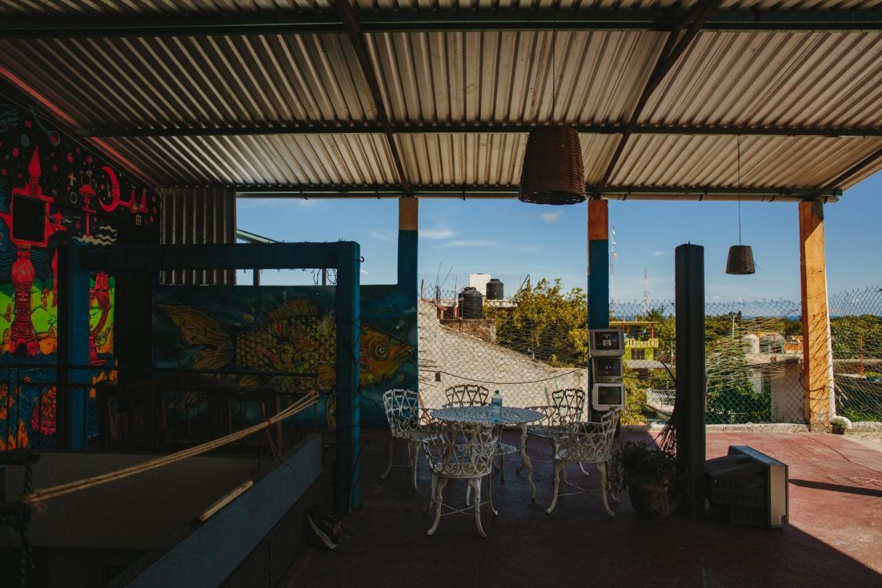Residencia Artistica Hostel Puerto Escondido  Buitenkant foto
