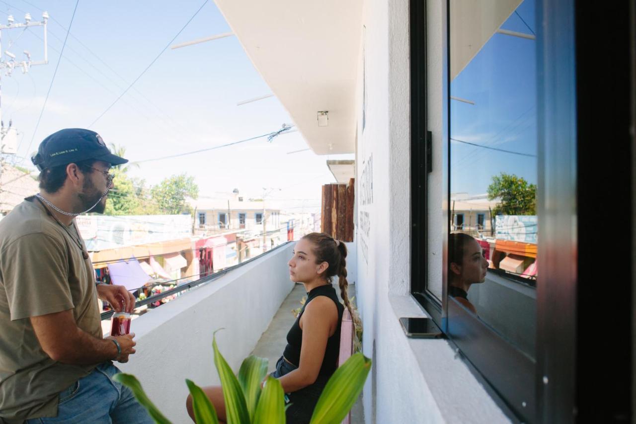 Residencia Artistica Hostel Puerto Escondido  Buitenkant foto
